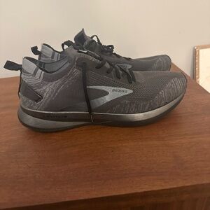 Brooks Charcoal Athletic Sneakers